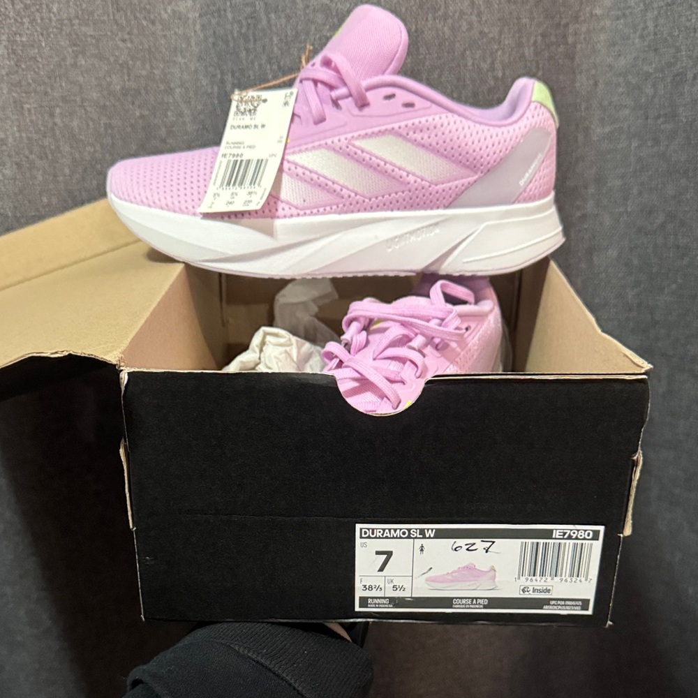 Adidas Women’s Light Pink Sneakers - Picture 5 of 9